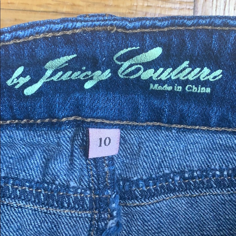 Juicy Couture denim skirt with ❤️ pockets Size 10 - Picture 3 of 4
